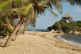 Kolumbija – Tayrona nacionalni prak – plaža