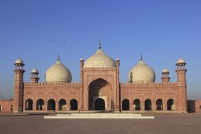 Pakistan-mošeja Badshahi-Lahore