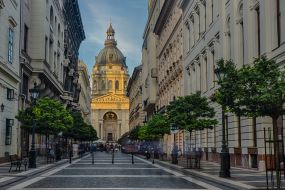 Madžarska-Budimpešta, ulica