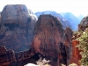 Zion, prepadne stene