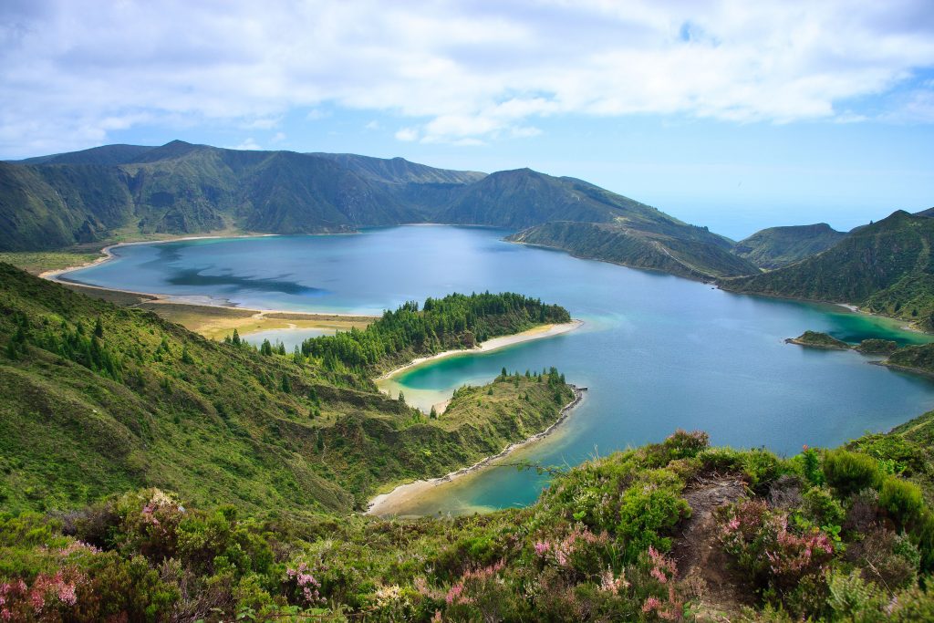 Azori-Sao Miguel-jezero Fogo