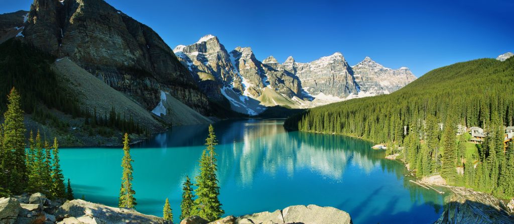Kanada-Lake-Moraine-panorama-Banff-nacionalni park