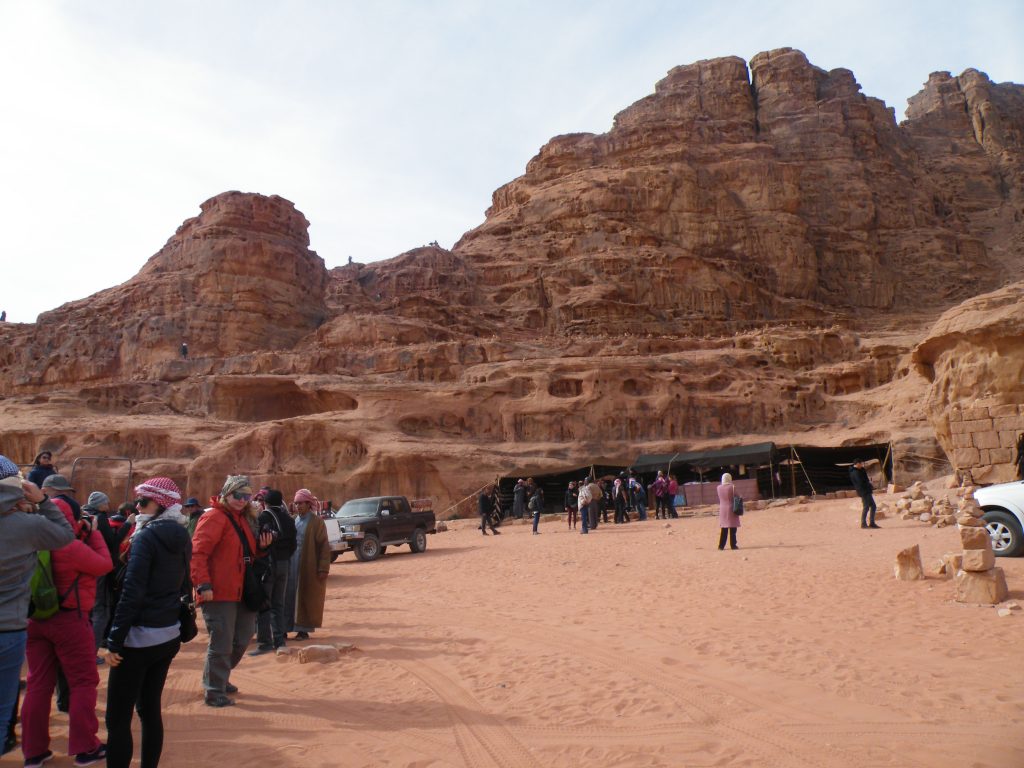 Jordanija - pri beduinih v Wadi Rumu