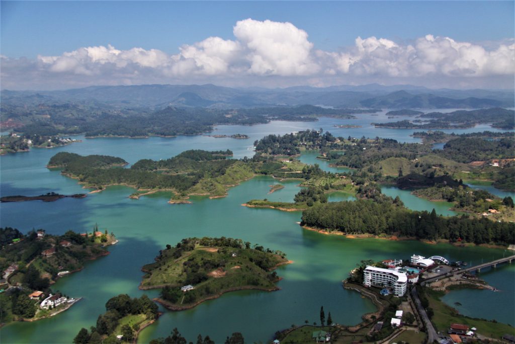 Kolumbija - El Peñol - razgled za milijon.