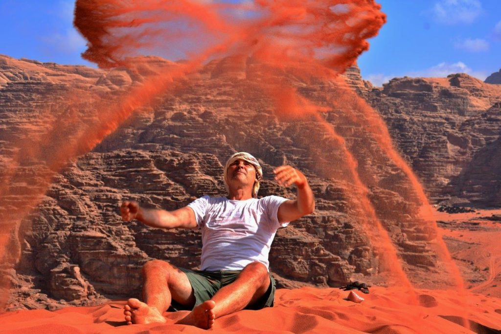 Jordanija-Rožna puščava Wadi Rum