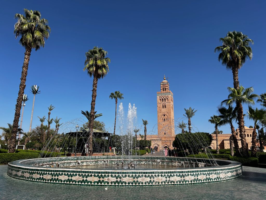 Najlepši pogled v Marakešu, Minaret Koutubia, Maroko (Foto Alja Mravljak)