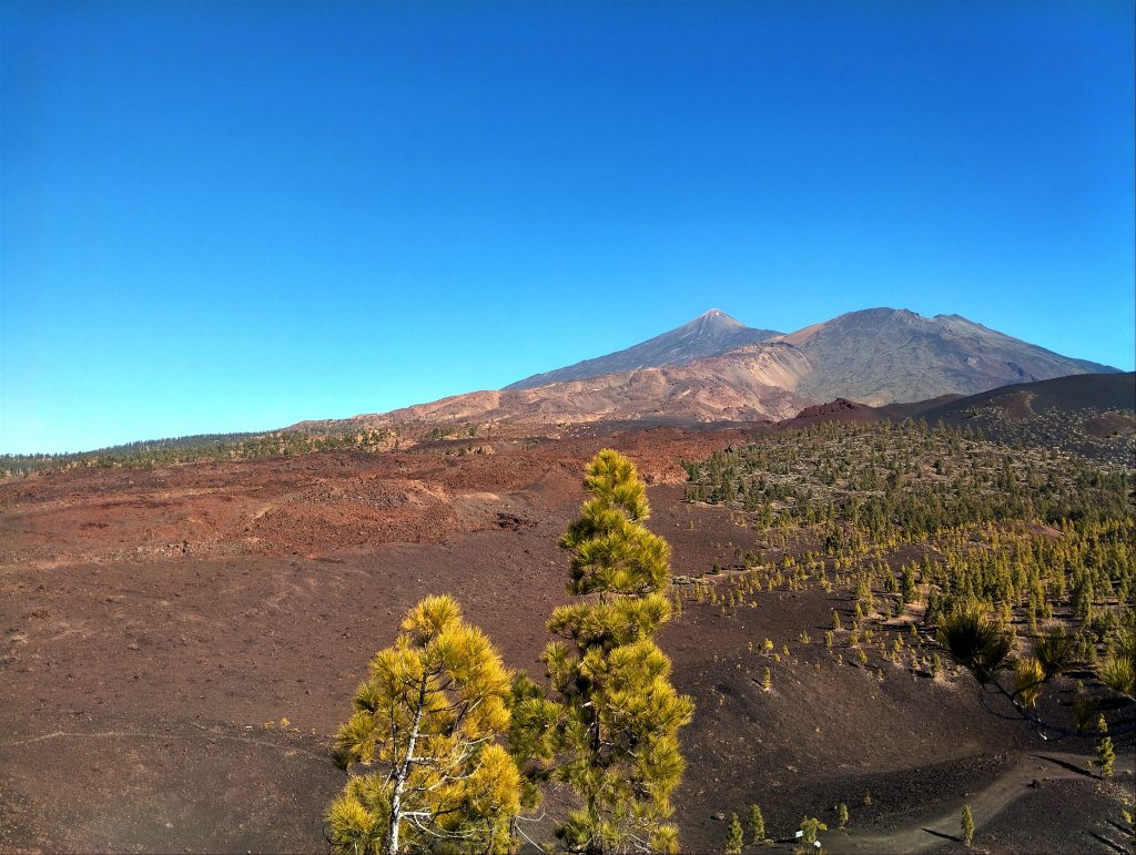 Pogled na vulkan Teide
