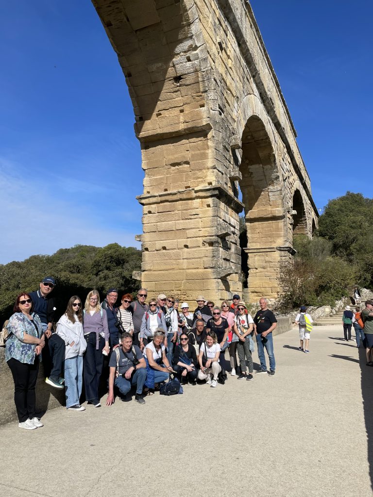 Antični rimski ost Pont du Gard je odlična točka za še eno skupinsko