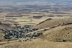 Vzhodna Turčija. Mardin. Pogled na Mezopotamijo, tja daleč preko Sirije proti Perzijskem zalivu.
