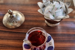 Vzhodna Turčija. Diyarbakir. Zadnji čaj pred vrnitvijo v novo tujo, tokrat domačo deželo. Kjer je vse tako, kot je bilo (samo paradajz je ful zrasel). Le jaz bogatejši za novo deželo.