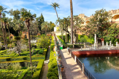 Andaluzija - bujni vrtovi Alcazarja