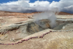 Bolivija - gejzirji