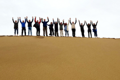 Čarobni Iran-na vrhu puščavske sipine