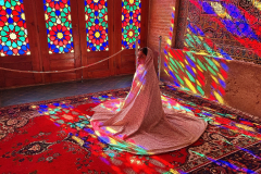 Čarobni-Iran-Širaz-barvita mošeja le za Vas