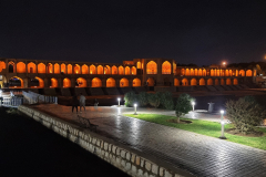 Čarobni-Iran-Isfahan-most čez nekoč reko Zajandeh