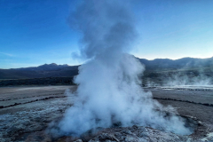 Čile - gejzirji Tatio