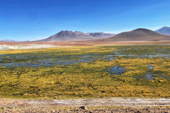 Čile - pisana laguna