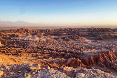 Čile - sončni zahod -Mesečeva dolina