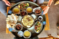 Jugovzhodna Turčija-Harran-arabsko kosilo