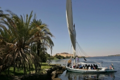 Egipt-s feluko po Nilu