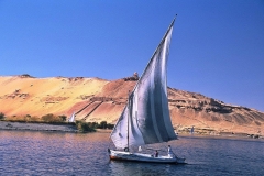 Egipt-s feluko po Nilu