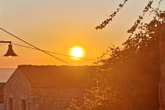 Sončni zahod v Areopoliju