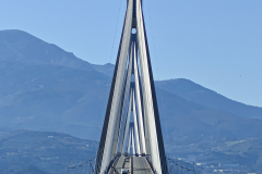 Most, ki povezuje Rio na Peloponezu in Antirrio na celini, dosežek sodobnega gradbeništva