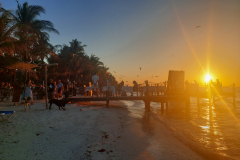 Holbox-sončni zahodi