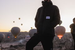 Foto navdih za g. Vrabca - sončni vzhod s kapadokijskimi baloni