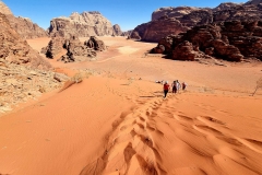 Rožna puščava Rum-tod je hodila skupina Agencije-Oskar