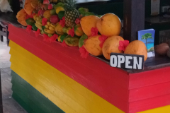 Mala prodajalnica sejšelskega sadja