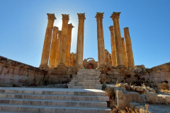 Jordanija - veličastnost preteklosti v Gerasi