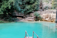Tsibirihina reka in tolmun bližini reke