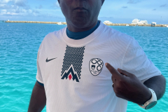 Maldivi - lokalni sodelavec, ki je poskrbel, da je bilo naše potovanje še bolj posebno.