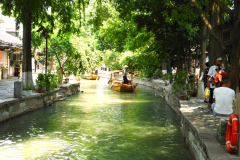 Zhujiajiao - pogled na senčni kanal