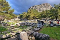 Turčija-Priene-najlepša turška antika in dramatično nebo