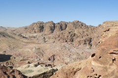 Petra - razgled z Velikega žrtvenika