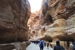Petra - soteska Siq