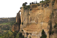 Ronda - naravno okno in strme stene kanjona El Tajo