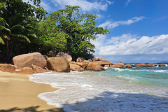 Znamenita plaža Anse Lazio na drugem največjem otoku Praslinu.