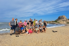 10. Drugi safari v Yali, kjer smo iskali šrilanškega leoparda. Naše tačke pa smo prvič namočili v Indijski ocean.