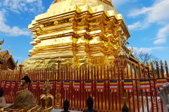 Tajska - chedi Wat Doi Suthep