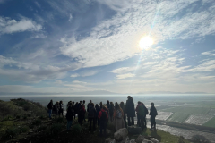 Večino časa smo predavali in vadili strukturo. Če je razgled lep pa še toliko bolje