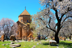 Vzhodna Turčija-Akdamar-armenska katedrala kot landmark otoka