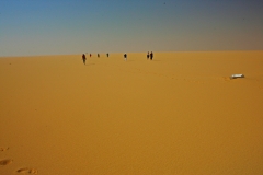 Zahodna puščava-majhnost človeka