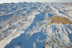 Zahodna puščava-snežne zaplate