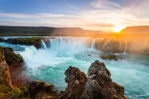Islandija-slap Godafoss