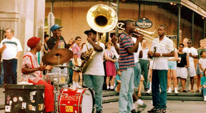 Amerika- New Orleans-glasba