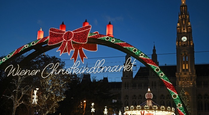 Avstrija- Dunaj- advent Rathausplatz