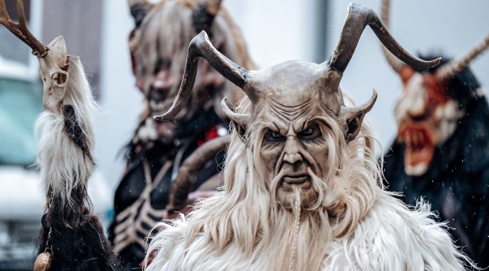 Avstrija- Salzburg- advent krampus